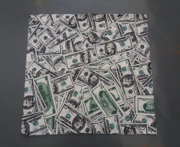 Наволочка 60х60 бязь Голд, принт: Долари